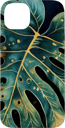 Miniatura 15 de Funda para iPhone 16 Philodendron Monstera Leaf Floral Boho Follaje Flower Plant Case