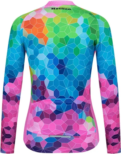 Miniatura 2 de Maillot de ciclismo para mujer, Road & Mountain Ladies Bike Shirt, Bicicletas Tops S-3XL