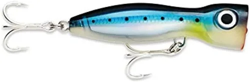 Rapala - X-Rap Magnum Xplode Angelköder - Angelzubehör mit Einteiligem, Robustem ABS Körper - Salzwasser Spinnköder - Lauftiefe Topwater - Blue