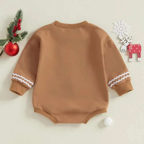 Miniatura 62 de Adobabirl Traje de Halloween para bebé, sudadera de fantasma, calabaza, mameluco, suéter de gran tamaño, lindo para otoño e invierno