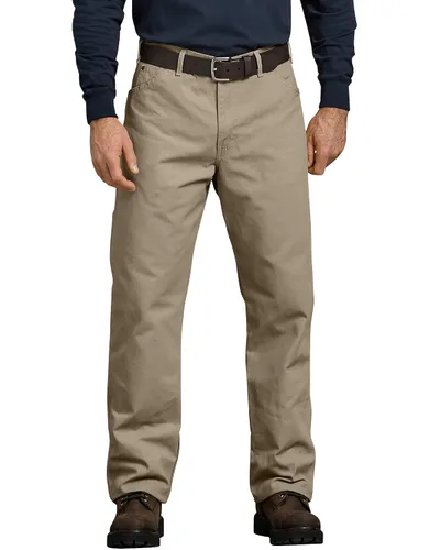 Miniatura 32 de Dickies Jeans de carpintero para hombre, ajuste relajado, pierna recta, Negro, 30 x 30