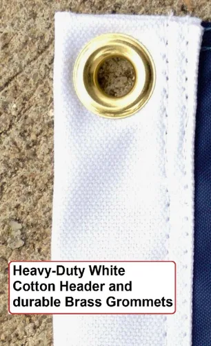 Miniatura 3 de US Flag Factory Bandera estadounidense de 3 x 5 pies (rayas cosidas, estrellas impresas) nailon SolarMax para exteriores, fabricado en Estados Unidos