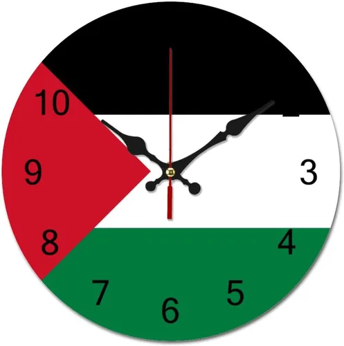 Miniatura 14 de Reloj de pared con diseño de bandera de Filipinas, decoración patriótica de 12 pulgadas, funciona con pilas, silencioso, sin tictac, decoración