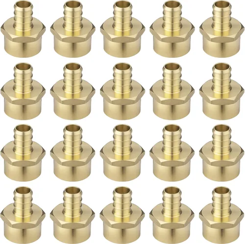 Miniatura 18 de Acoplamiento de engarce de púas PEX de 1 pulgada para tubería PEX-A/B/C (paquete de 15)