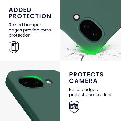 Miniatura 73 de kwmobile Funda Compatible con Google Pixel 6 Pro - Funda de teléfono de silicona TPU con acabado suave - Azul Arrecife