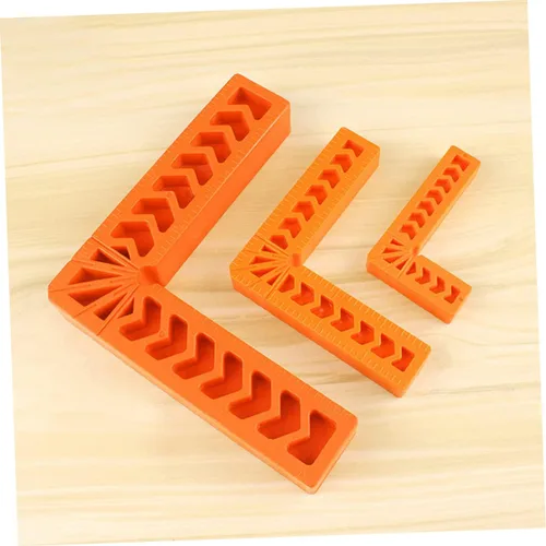 Miniatura 2 de OSALADI 1 regla posicionadora de ángulo recto para mediciones precisas, herramienta de carpintería para carpinteros, proyectos de bricolaje