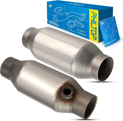Miniatura 38 de PHILTOP Kit de convertidor catalítico de alto flujo apto para 2001-2005 Civic 1.7L DX/GX/HX/LX/LX Special Edition/Value Package (modelos execept EX)