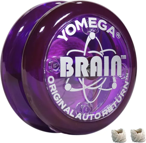 Miniatura 10 de Yomega The Original Brain - Yoyo profesional para niños y principiantes, Yo Yo de retorno automático receptivo, mejor para trucos de cuerda, 2