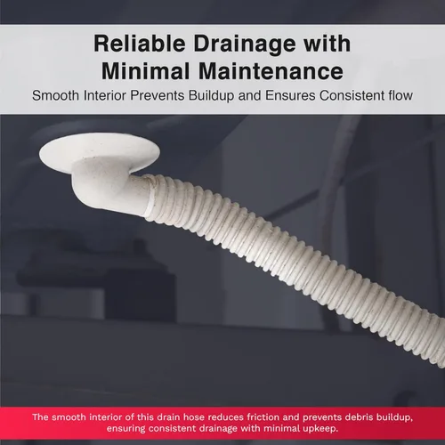 Miniatura 4 de DuctlessAire Manguera de drenaje mini dividida – Manguera de drenaje de aire acondicionado portátil – Manguera universal de drenaje de condensado