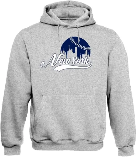 Miniatura 37 de Xtreme Apparrel Cityscape Skyline - Sudadera con capucha para hombre para fanáticos del béisbol
