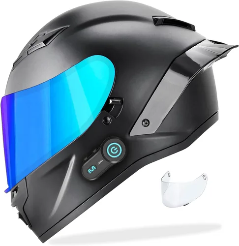 Miniatura 10 de GDM Casco de motocicleta Demon con Bluetooth