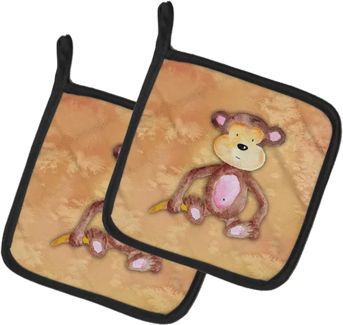 Miniatura 86 de Caroline's Treasures BB7370PTHD - Juego de soportes para ollas de herradura para cocina, resistentes al calor, almohadillas calientes para cocinar