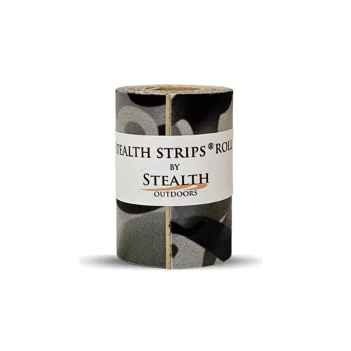 Miniatura 27 de Stealth Strips Cinta silenciadora de camuflaje Tela silenciadora autoadhesiva Ideal para silenciar todo tu equipo de caza de metal y accesorios