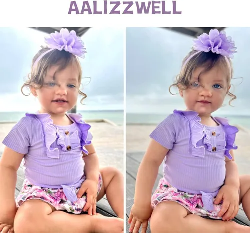Miniatura 2 de Aalizzwell Traje de verano para bebés recién nacidos