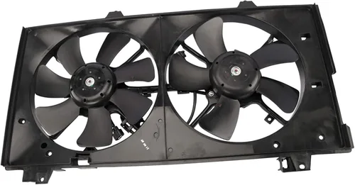 Miniatura 178 de TRQ Conjunto de ventilador de refrigeración dual del radiador compatible con Toyota Highlander 2008-2013 TO3115155