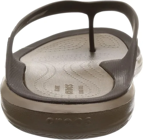 Miniatura 3 de Crocs Swiftwater Wave Flip Flops zapatos de hombre para la hora del baño.