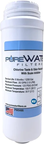 PureWater - Cartucho de filtro de agua de repuesto para Keurig B150/K150 B155/K155 K2500 K3000 B3000SE K3500 K4000