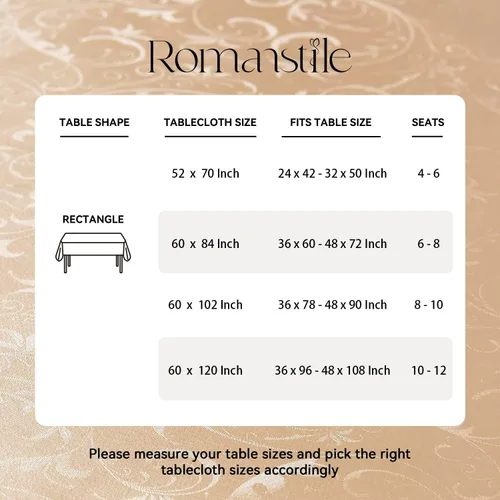 Miniatura 6 de Romanstile Mantel de poliuretano resistente a las manchas y a las arrugas, mantel para comedor/fiesta/camping interior y exterior, lavable, de Flor