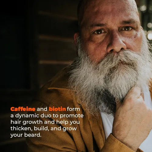 Miniatura 3 de Wild Willies Champú para barba con biotina y cafeína – Nutre y fortalece – Lavado facial hidratante anticaspa para hombres de todo tipo de barba