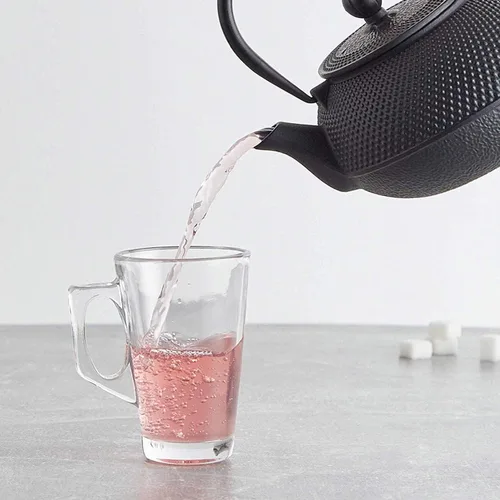 Miniatura 5 de Tetera de hierro fundido grande tetsubina japonesa con infusor de acero inoxidable para tetera de té de hojas sueltas revestida