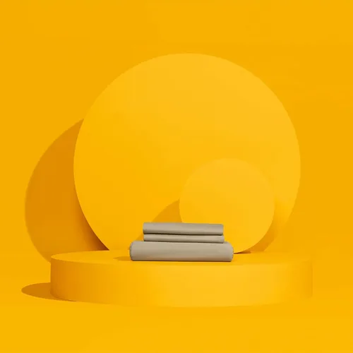 Juego de sábanas esencial SLUMBER CLOUD - Tecnología de regulación de temperatura de la NASA - Juego completo de sábanas refrescantes de lino Twin XL