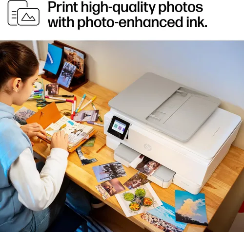 Miniatura 28 de HP Envy Photo 7975 Impresora fotográfica inalámbrica de inyección de tinta a color, imprimir, escanear, copiar, fácil configuración, impresión