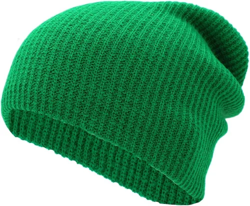 Miniatura 135 de KBETHOS Cómoda colección de gorros suaves y holgados de algodón de punto acrílico para invierno, cálido sombrero de esquí holgado unisex varios