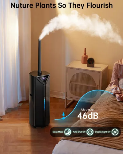 Miniatura 8 de Humidificadores de 5 galones para dormitorio, habitación grande, 2800 pies cuadrados, control remoto y aplicación, humidificador silencioso