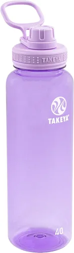 Miniatura 16 de Takeya Tritan - Botella de Agua Deportiva con Tapa de Boquilla - Sin BPA y Apta para Lavavajillas - Botella Reutilizable con Asa en la Tapa - Rosa