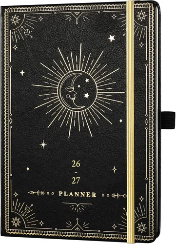 Miniatura 9 de Agenda 2026 – Agenda 2026, enero 2026 a diciembre 2026, 5.75 x 8.25 pulgadas, calendario semanal mensual 2026, agenda de piel sintética 2026