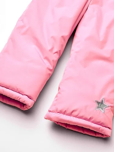 Miniatura 6 de LONDON FOG - Traje de nieve para niña con overol y chaqueta inflada