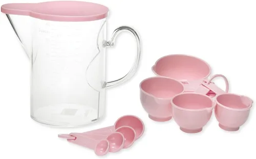 Miniatura 3 de Supreme Housewares - Juego de 10 tazas medidoras y cucharas medidoras de plástico, multiusos para el hogar, herramientas de cocina y hornear, sin