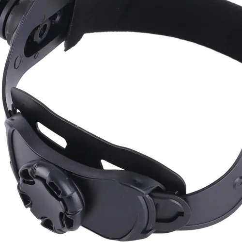 Miniatura 4 de Kit de diadema ajustable de repuesto para casco de soldadura ABS con acolchado que absorbe el sudor (negro)