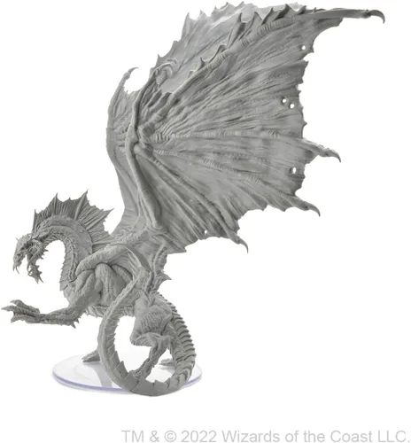 Miniatura 5 de WizKids D&D Nolzur's Marvelous Miniatures: Dragón Negro Adulto