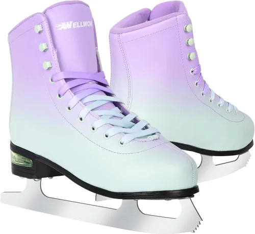 Miniatura 13 de Ice Skates for Women, Adult Figure Skates for Men, Figure Skating Shoes with Velvety Lining for Indoor& Outdoor Rink,Ice Skates Size 5 6 7 8 9 10 11