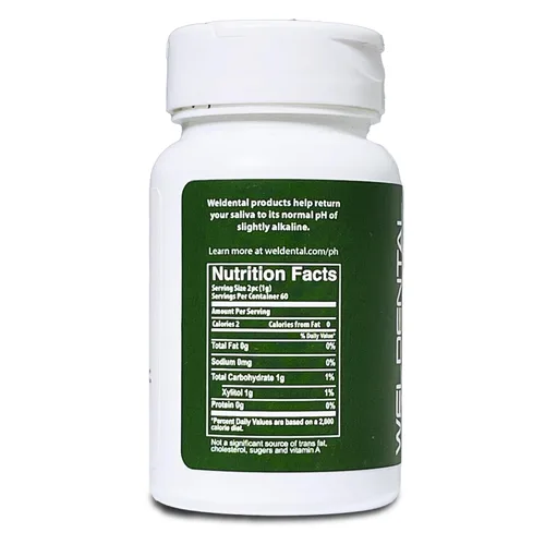 Miniatura 2 de Mentas de xilitol con micro hidroxiapatita, 120 unidades (menta verde)