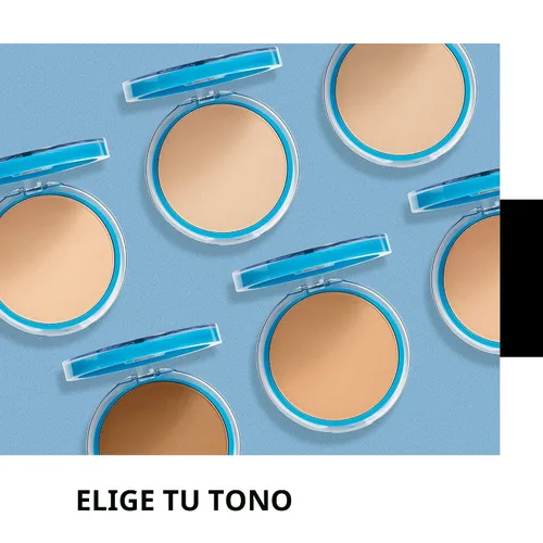 Miniatura 7 de COVERGIRL Polvo Compacto Mate Clean, Polvo de Control de Grasa, 1 recipiente, .35 Fl Oz, Polvo Facial, Polvo Suelto Libre de Aceite, Acabado Mate