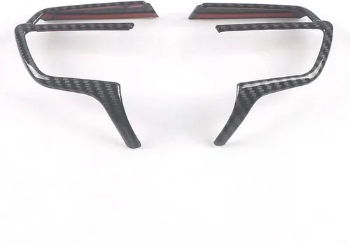 Miniatura 6 de Tapacubos para volante de automóvil para Toyota Highlander 2020-2023, accesorios interiores (estilo fibra de carbono), 3