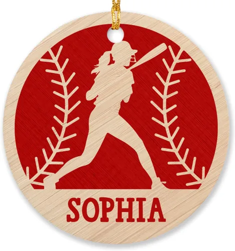 Miniatura 16 de Adorno de Navidad de balón de fútbol, adorno de fútbol personalizado con nombre, adorno de jugador de fútbol personalizado para árbol de Navidad
