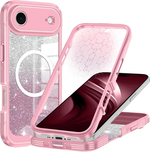 Miniatura 49 de Hekodonk Funda para iPhone 15 Pro Max, compatible con Magsafe [protector de pantalla de vidrio templado integrado y protección de lente de cámara]