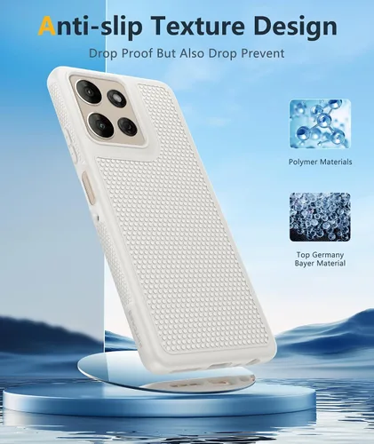 Miniatura 602 de FNTCASE Funda para iPhone 17 Pro: Fundas delgadas translúcidas de color azul claro compatibles con MagSafe, protección completa de la cámara