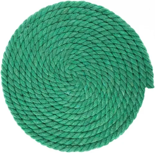 Miniatura 23 de West Coast Paracord - Cuerda de algodón natural trenzada de 3 hebras, 1/4, 1/2, 5/8, 3/4 y 1 pulgada de diámetro, 10, 25, 50, 100 pies Escala