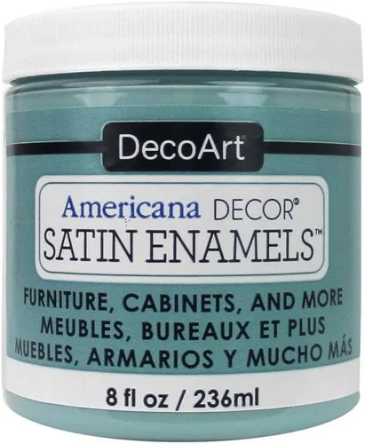 Miniatura 19 de DecoArt Americana Decor ADSA02 - Pintura acrílica esmaltada satinada, color blanco puro, ADSA02, 8 onzas líquidas, tarro (paquete de 3)