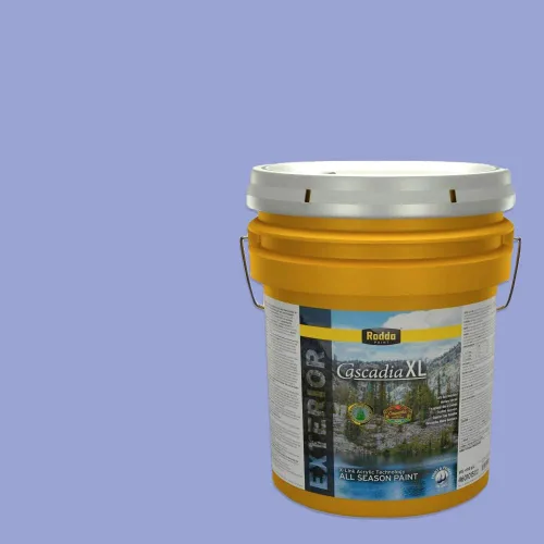 Miniatura 105 de Rodda Paint CASCADIA XL Pintura e imprimación satinada exterior en uno, cuarto de galón, Aquafir