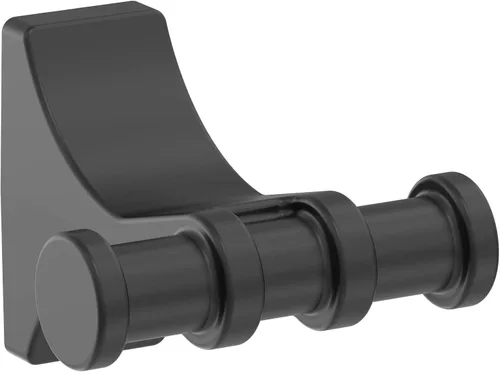 Miniatura 17 de Amerock BH36050PN Gancho doble para bata de baño de níquel pulido 2-15/16 pulgadas (2.953 in) de longitud Davenport Gancho para toallas