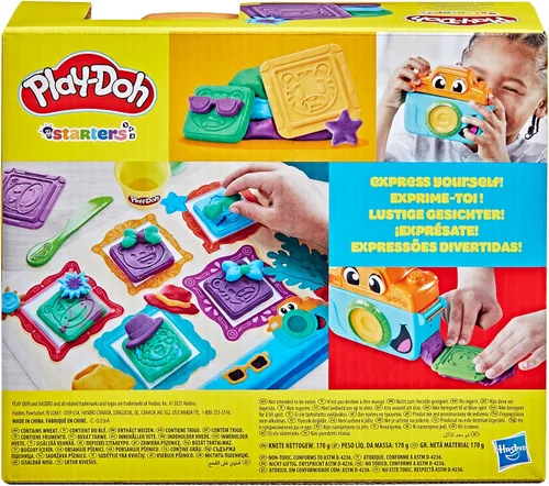 Miniatura 15 de Play-Doh Photo Fun Starter Set, Juguete de Cámara para Niños para Juego de Simulación, Artes y Manualidades para Niñas y Niños de 2+ con 7