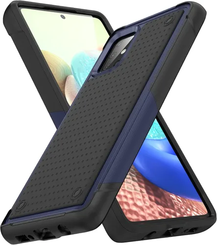 Miniatura 13 de Diseñado para Samsung Galaxy A71 5G Funda 2 en 1 Regalo Grado Militar Protección contra Caídas Cubierta Resistente de Servicio Pesado a Prueba