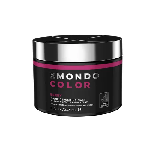 Miniatura 19 de XMONDO Color Super Purple Depositing Mask y tinte morado semipermanente, infundido con tecnología Bond Booster y ácido hialurónico para nutrición