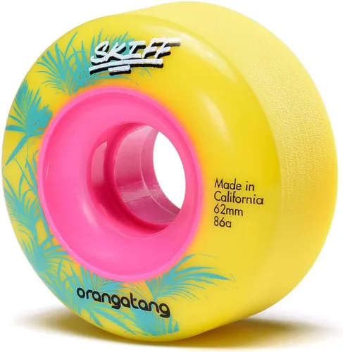 Miniatura 8 de Orangatang Skiff - Juego de 4 ruedas para patineta (2.441 in)