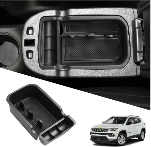 Miniatura 9 de Ruiya Organizador de consola 4Runner 2014-2024 para Toyota 4Runner 5ª generación, accesorios de material ABS, reposabrazos consola guantera, Toyota